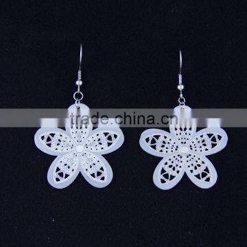 Flower Drop Earrings for Ladies