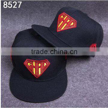 Custom Metal Plate Snapback Hat Embroidery Your Own Logo Good Quality Sport Cap