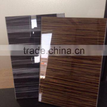 High Glossy UV MDF Board/ Sheet--Flower Design Series ( One Side White Melamine Color,Size : 1220*2440 mm 1220*2800mm photo-3