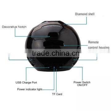 Ball Bluetooth Speaker Disco Party LED Colorful Rainbow Light Hi-fi Mp3 Speakers photo-4