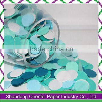 Festival Celebration Paper Confettis Colored Paper Confettis , Round, Circle , Heart Shaped Confettis photo-4
