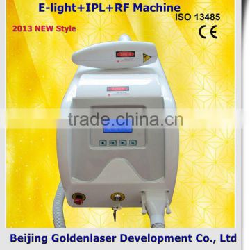 Pigment Removal 2013 New Style E-light+IPL+RF Vascular Lesions Removal Machine Www.golden-laser.org/ Collagen Red Light Therapy