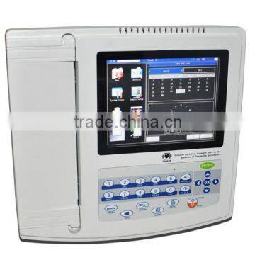 Portable 12 Lead 12 Channel Electrocardiograph ECG/EKG Machine With ECG Software photo-4