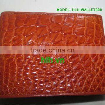 Alligator Leather Wallet For Men