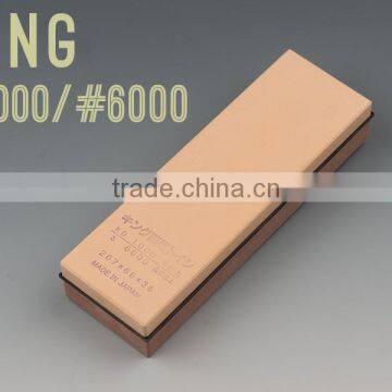 KING Japanese traditional style whetstone KDS #1000/#6000 combo stone