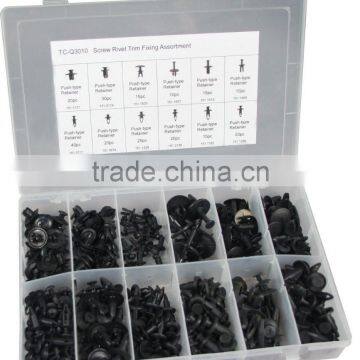  TC 240pc Screw Rivet Trim Fixing Assortment