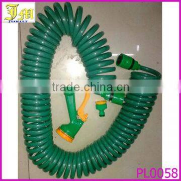 4-pattern garden hose water mist PVC spray nozzle system