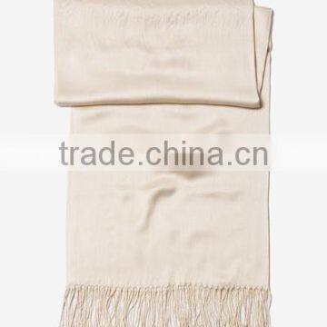 Beige Pasmina Viscose Scarf Pashmina Scarves Viscose Shawl Pasmina Scarf photo-2
