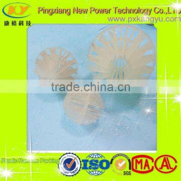 plastic polyhedral hollow ball packing