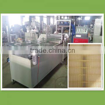 Real factory hepa mini-pleating production line