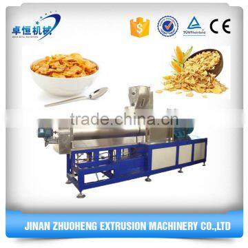 fully automatic high capacity delicious corn flakes equipment processing machine