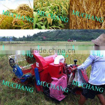 2016 Professional mini combine paddy harvester