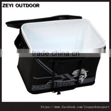 Folding Portable Fishing Bucket EVA Water Bucket Fishing Tank Fishing Bag Case