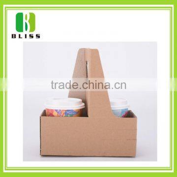 Creative design Corrugated carton beverage die cut paper box