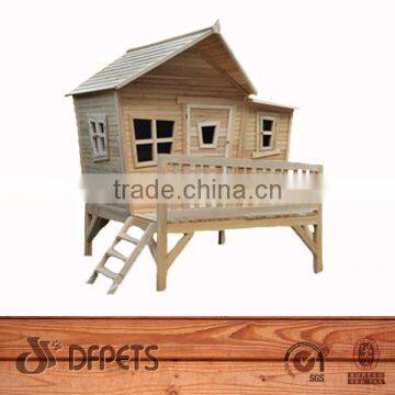 Natural Color Children Outdoor Playhouse DFP007