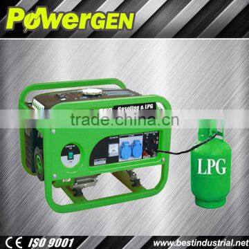 Top Seller!!!Powergen Small Home Use 7hp Engine Portable LPG Generator 2KW
