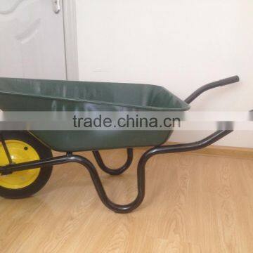 China Steel Wheelbarrow Cheap Hand Trailer WB6400 for Sale photo-2