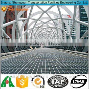 Square twisted anti corrosive galvanized iron bar steel gratings for sale