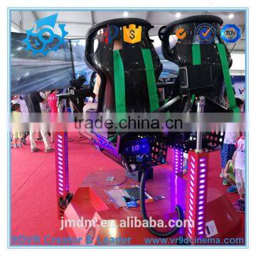 Three Screen 360 Degree Rotate 9D VR Play Car Racing Games Simulator photo-4