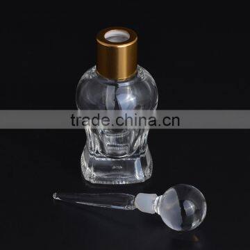Wholesale Unique Shaped 10ml Glass Essential Oil Bottles Empty Clear Glass Perfume Bottle With Glass Stick Stopper photo-6