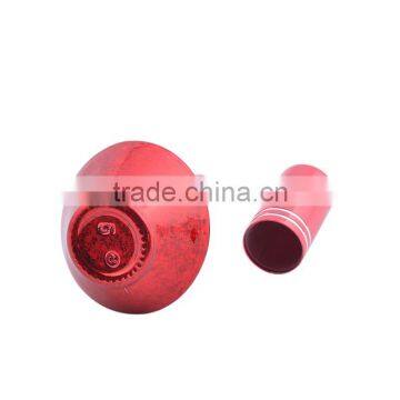 Unique Shaped 15ml Empty Aluminum Mist Glass Spray Bottle for Perfume Packaging With Crackle Colour