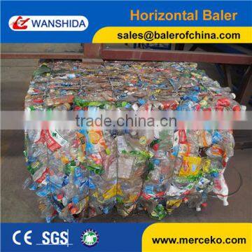 Hydraulic Driven Type Semi-automatic Grade PET Bottle Scrap Plastic Baler Machine photo-6