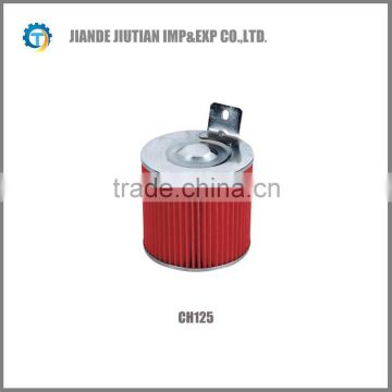 CH125 colored motorcycle air filter High Quality