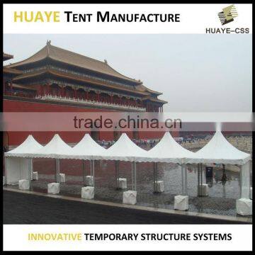 Popular Easy up Movable Outdoor Pagoda Tent for Events 10m Diameter Hexagonal Frame Tent photo-3