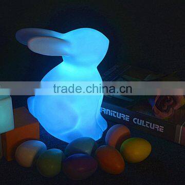 Rechargeable Decorative Small Bunny Night Light for Children photo-2
