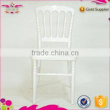 2015 New Design Sinofur ice wedding resin napoleon chair