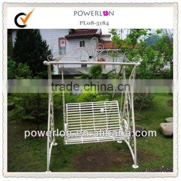 Antique Lougne Style Metal Singel Seat Swing Chair photo-2