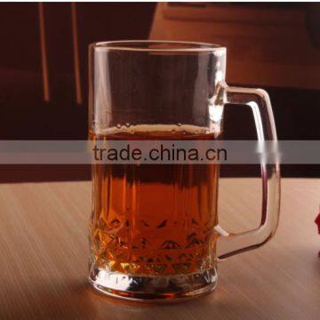 17-Ounce High Clear Lager glass Stein beer Mug