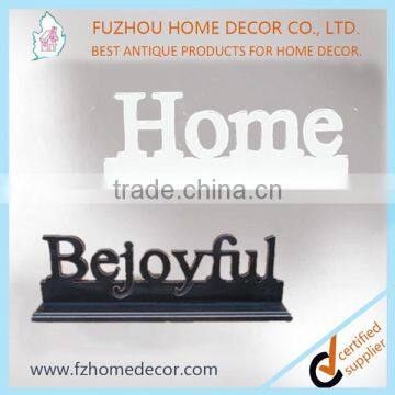 Very Popular Decorative Wood Art Wooden Words Love Stand on the Desk photo-2