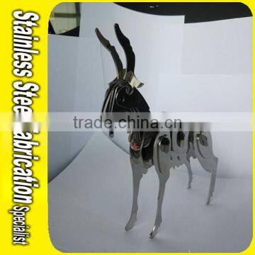 Horse Sculpture Carving Products Stainless Steel Metal Artwork Crafts photo-2