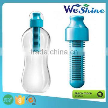 BPA Free 550ml filter water bottle