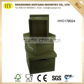 Vintage Wood Boxes With Lid Wholesale photo-3