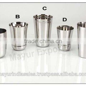 Stainless Steel Drinking Glass