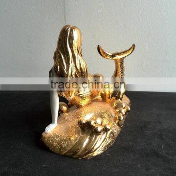 Polyresin Beautiful Girl Figure Decoration photo-6