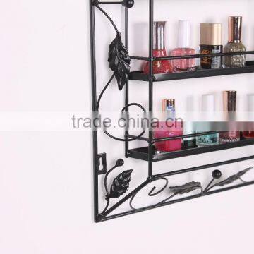 New product floor standing display shelf metal nail polish rack