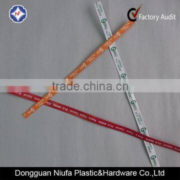 Orange Logo Printed Paper Twist Tie With Wire Core photo-3