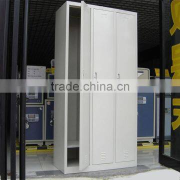 Three-door Steel Locker Cabinet in Different Colors