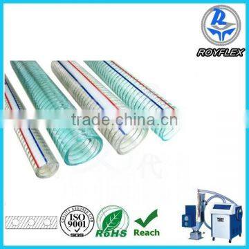 flexible steel wire reinforced suction hose