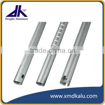 Anodized Aluminium tubes punched