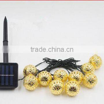 2016 New Product Solar Power Christmas 3m 10 Led Light Strip Lamp Wedding Xmas Party Garden Decor photo-6