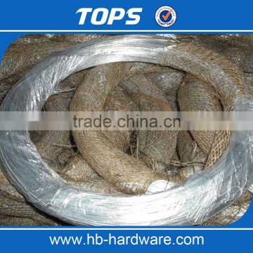 Tops low price galvanized iron wire