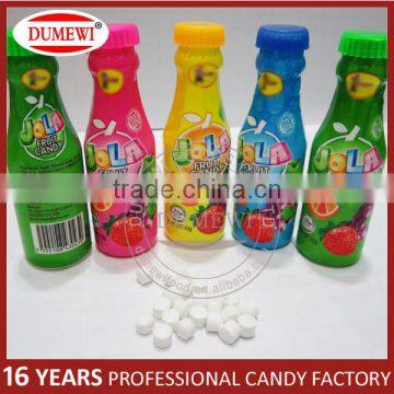 Halal Sweet In Cola Bottle Jola Pressed Fruit Candy