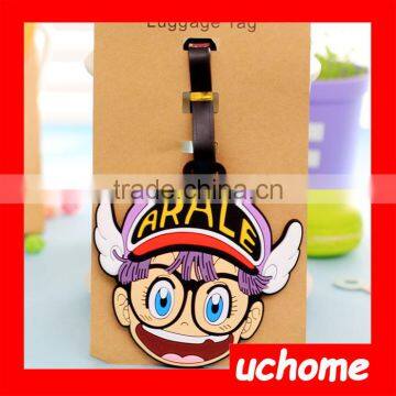 UCHOME Wholesale Promotional Products Plastic Wholesale Cartoon Luggage Tags For Kids