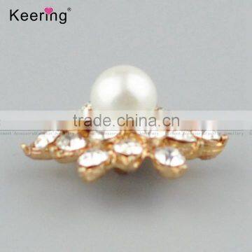 Fashionable Custom Shirt Metal Pearl Button for Decoration WBK-1483 photo-2