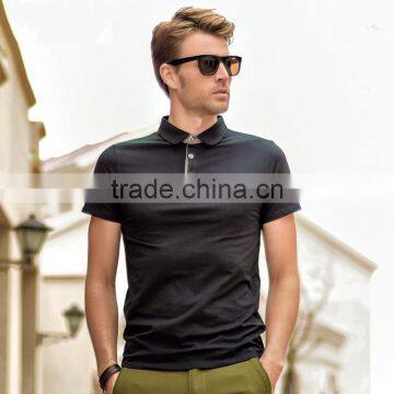 Fashion Solid Polo Shirt Men Wear photo-2