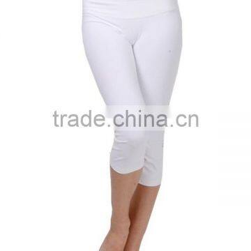 Comfortable white pants wholesale girls wearing yoga pants